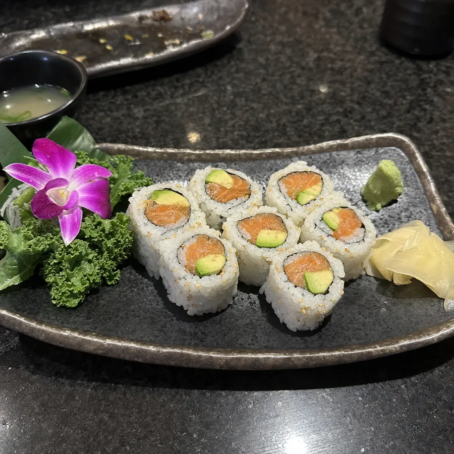 Salmon Avocado Roll — Legend Sushi Orlando
