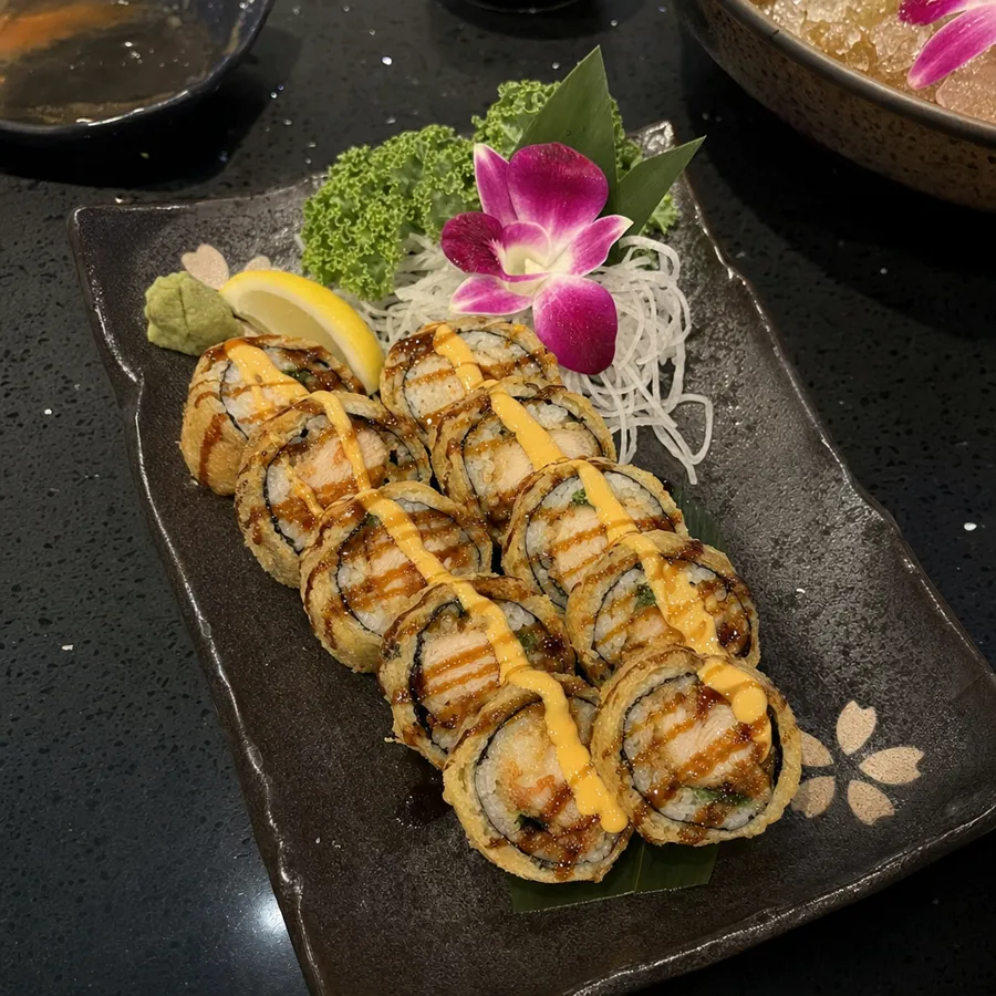 Tempura Chicken Roll — Legend Sushi Orlando