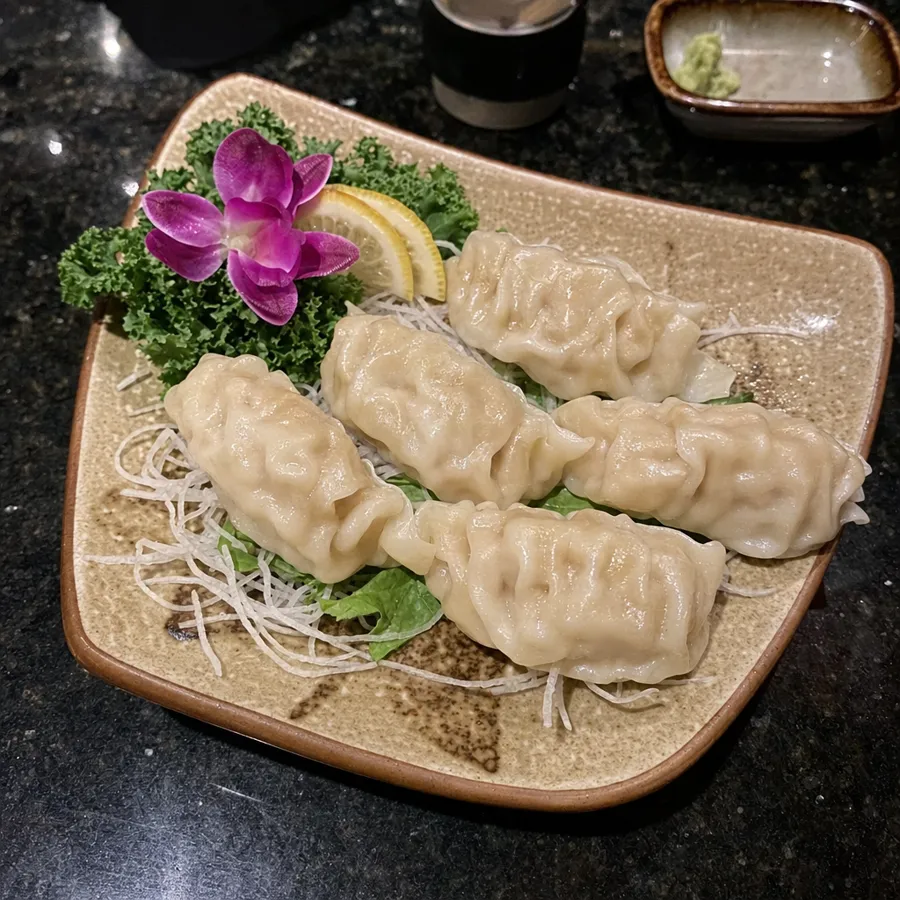 Steam Chicken Gyoza — Legend Sushi Orlando