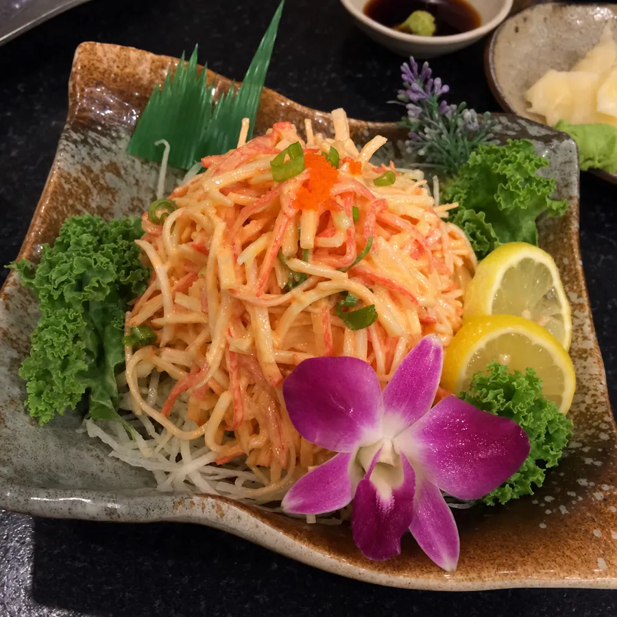 Spicy Kani Salad — Legend Sushi Orlando