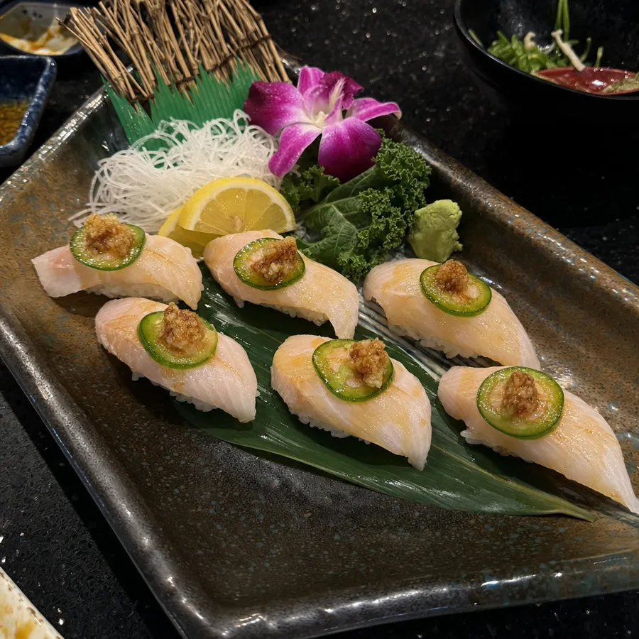 Escolar Jalapeno — Legend Sushi Orlando