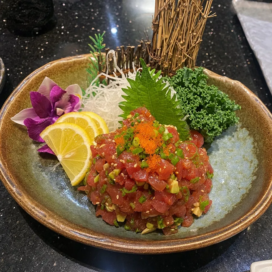 Tuna Tartare — Legend Sushi Orlando