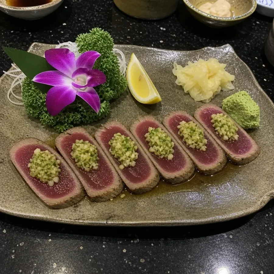 Tuna Tataki — Legend Sushi Orlando